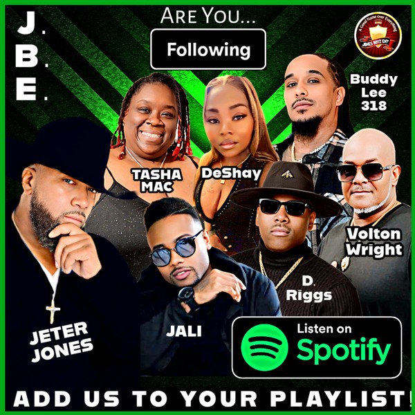 J.B.E.: STREAMING ON SPOTIFY!