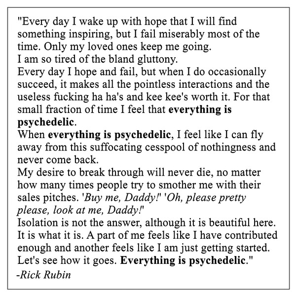Everything Is Psychedelic - The Beautiful Malaise