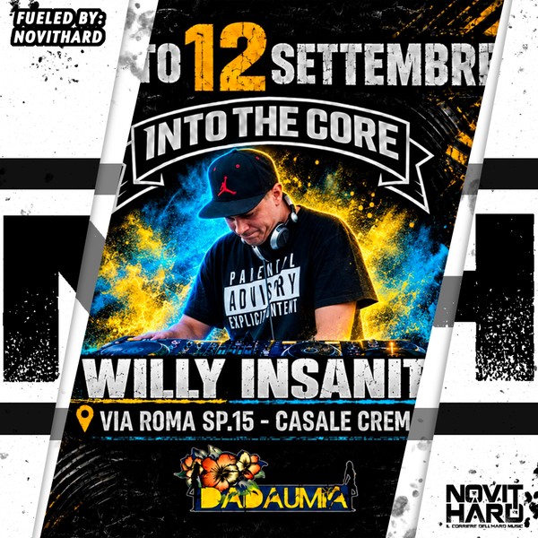 Willy Insanity - Vinyl Set @ Infracore ‘Into The Core’ fueled by NovitHard (12-06-2026)
