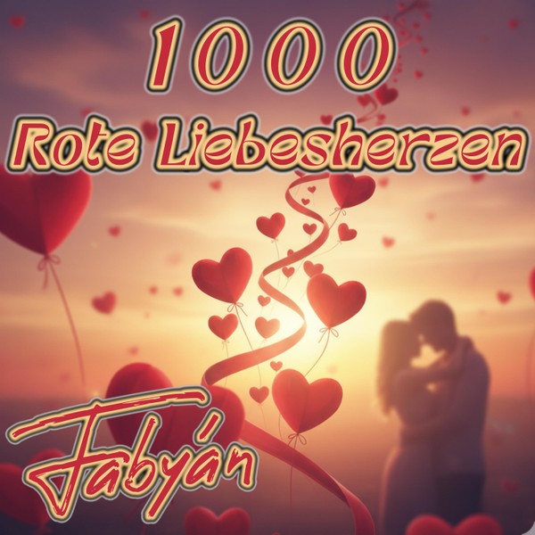 1000 Rote Liebesherzen