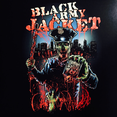BLACK ARMY JACKET "222"