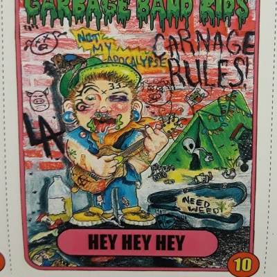 HEY HEY HEY by Green Jellö (written by Stephen Watson & Bill Manspeaker)