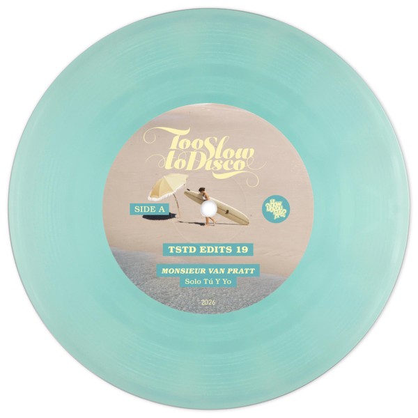 TSTD EDITS 19 - Monsieur Van Pratt (coke bottle green vinyl 7 Inch)