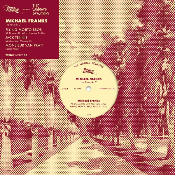 MICHAEL FRANKS - The Reworks 2 (oxblood 12" vinyl)