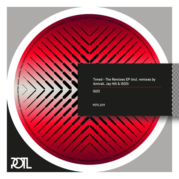 POTL019 Timed - The Remixes EP (incl. remixes by Amirali, Jay Hill & ISO3)