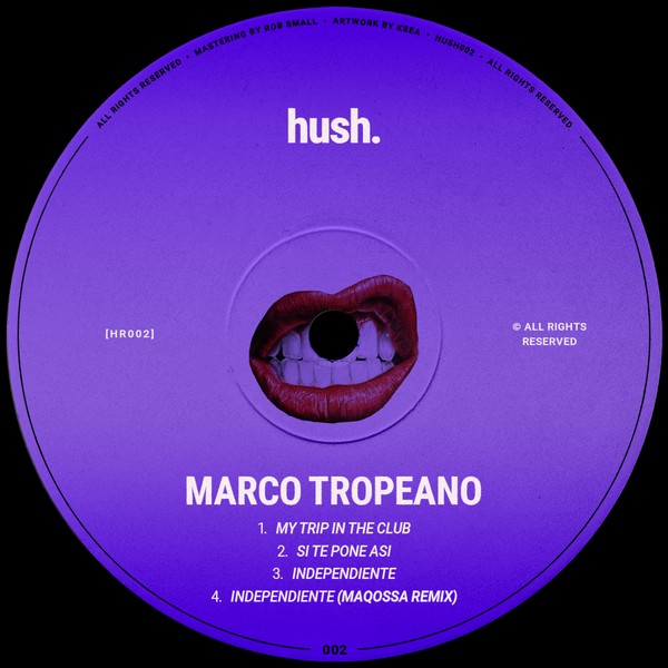 Marco Tropeano - My Trip In The Club EP (incl. Maqossa Remix)