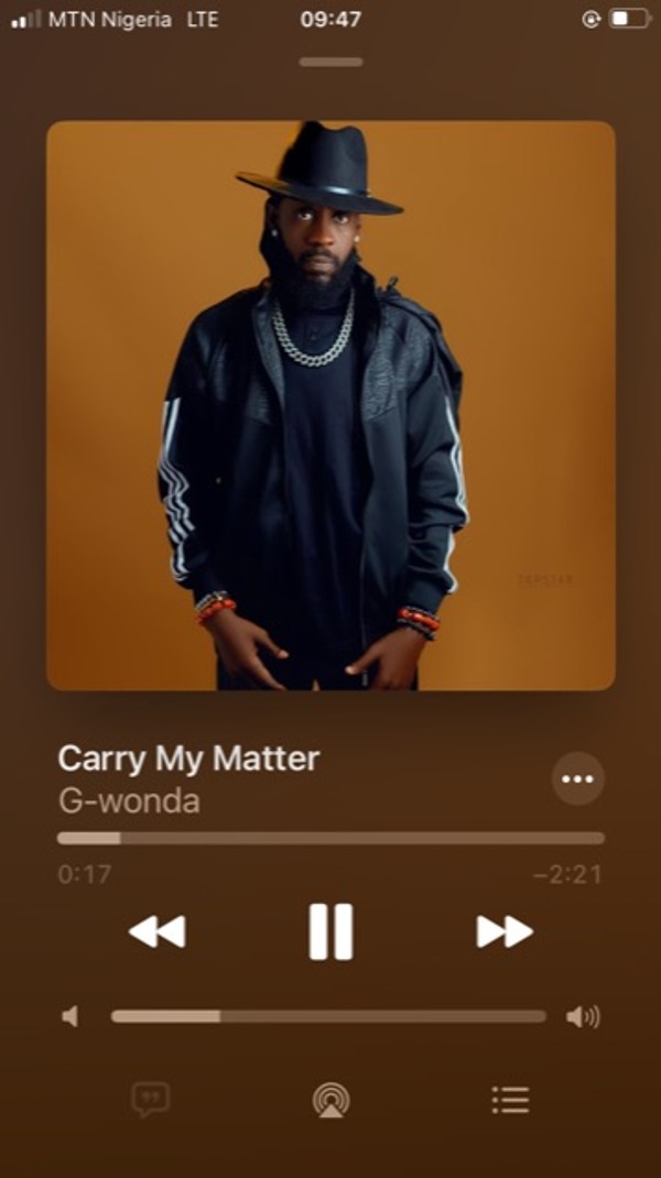 Carry my matter