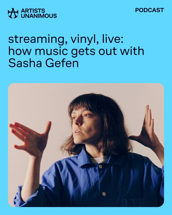 Streaming, vinyl, live: how music gets out with Sasha Gefen